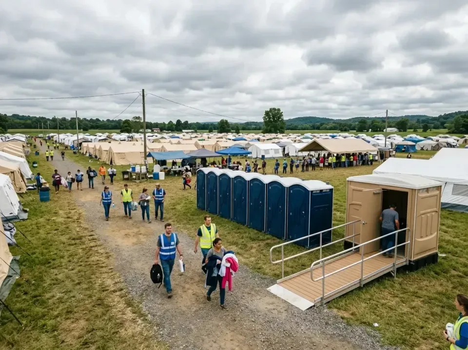 disaster-relief-camp-restrooms-010 — frequently asked questions, Dumpster & Portable Bathrooms Rental in Holly, MI